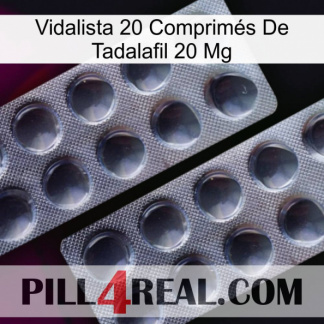 Vidalista 20 Comprimés De Tadalafil 20 Mg 31